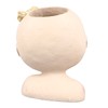 Face Flower Pot Head Planter Pots Resin Succulent Planter with