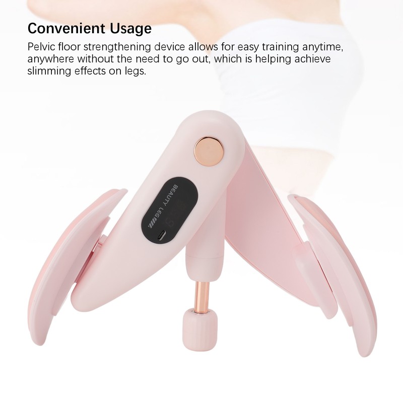 Pelvic Floor Exerciser Electric Inner Thigh Trainer Machine with Counter