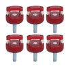 6PCS Hard Top Quick Removal Fastener Thumb Screw with D