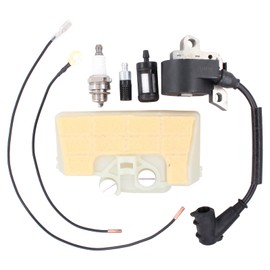 ApplianPar Ignition Coil Air Filter Kit for Stihl 029 039 MS290 MS310 MS390 Chainsaw Spark Plug Fuel Oil Filter Replaces 0000 400 1300, 1127 120 1621