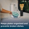 Camco Stack-A-Plate- Easily Organize, Store and Protect Plates During Travel,