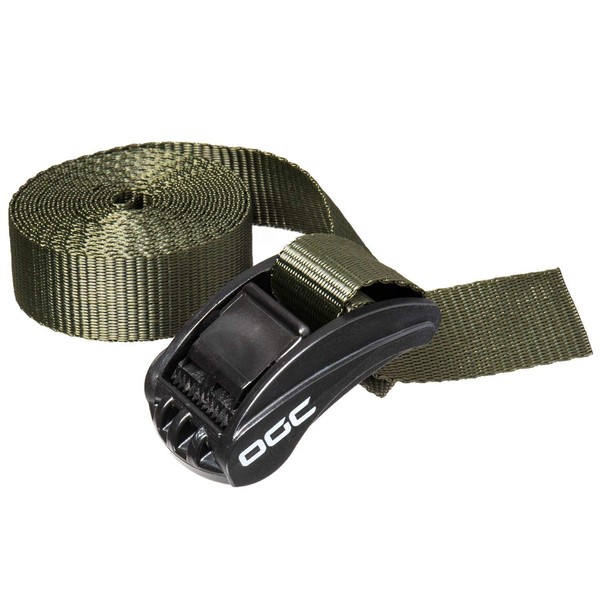 Amon OGC 8612 Cam Buckle Tie-Down Strap, Total Length 9.8