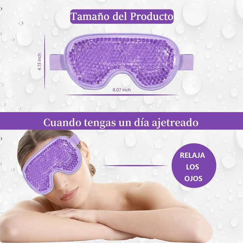 Antifaz Para Dormir De Gel,Mascara Para Ojos Para Ojos Frio
