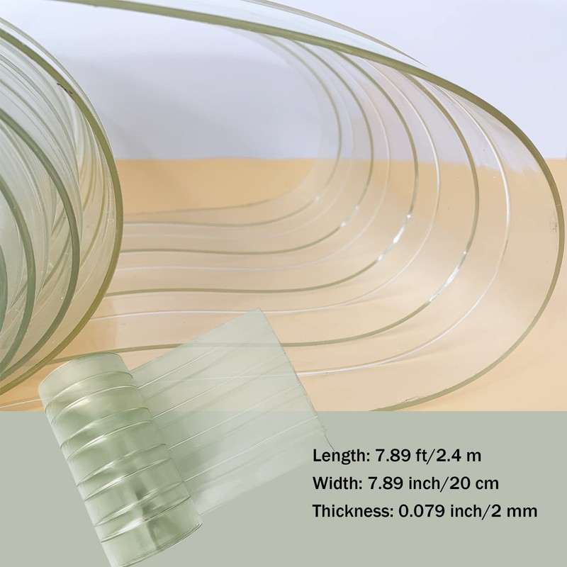 Plastic Door Strips, 8' x 7" Vinyl Replacement Dog House