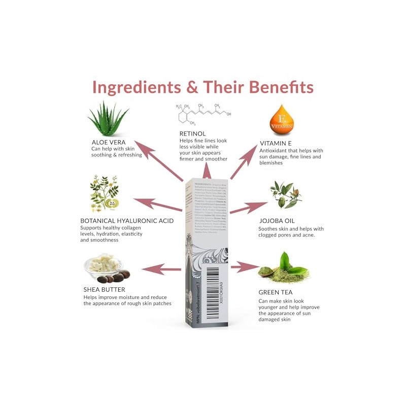 Crema de Retinol Orgánico Noche Advanced Organic Retinol Night Cream,
