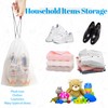 Pack of 12 Shoe Bags with Drawstring, Shoe Bag, Waterproof