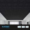 Art3d Decorative Drop Ceiling Tile 2‘x2‘, Glue-up 3D Textured Ceiling