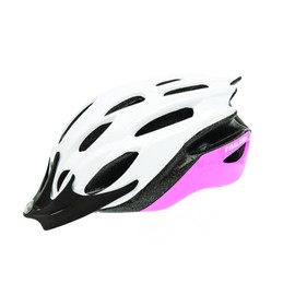 Raleigh - CSH1132L - Mission Evo Lightweight Adjustable Unisex Cycling Helmet Size 58-61cm in White and Pink