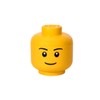 Room Copenhagen 40311724 4032 Boy Storage Head, Plastic, Yellow