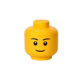 Room Copenhagen 40311724 4032 Boy Storage Head, Plastic, Yellow