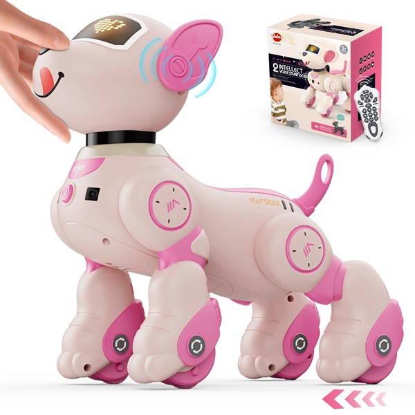 VATOS Robot Dog Toy for Kids, Voice & 2.4GHz Remote