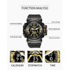 Boosns Mens Watch, Sport Digital Military Waterproof Watches LED Outdoor