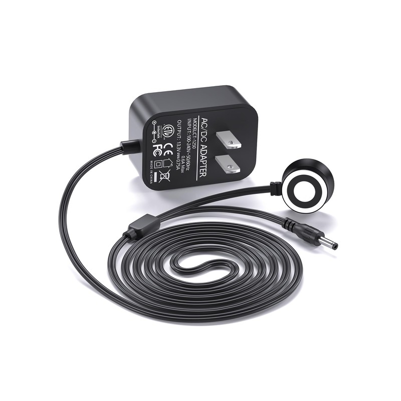 Replacement for Shark Vacmop Charger - 13.3V Versatile Dual Connector
