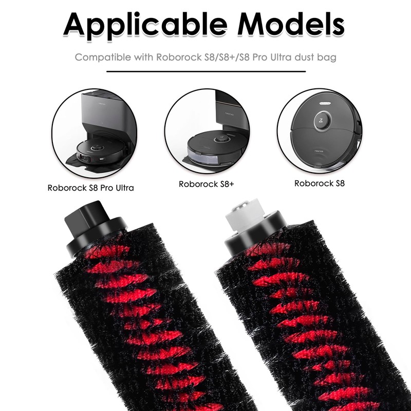 (3 Pack) S8 MaxV Ultra High Speed Cleaning Brushes Compatible