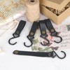 GVPOELR Pack of 8 Leather S Hooks, S Hooks with