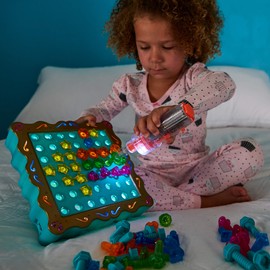 Educational Insights Design & Drill SparkleWorks - Light Up Drill Toy, STEM Learning with Toy Drill