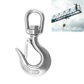 Crane Hook, Rotating Lifting Hook, Chain Hook, Swivel Load Hook, Eye Load Hook, Rotating Rigging Lifting Accessories for All Types of Project Hoists, Forestry Machines and Land Transportation