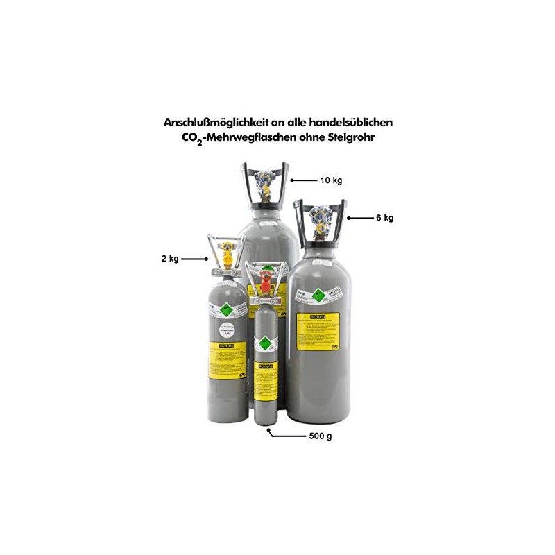 Premium CO2 Pressure Regulator (Hiwi) Pressure Regulator for Converting Quooker