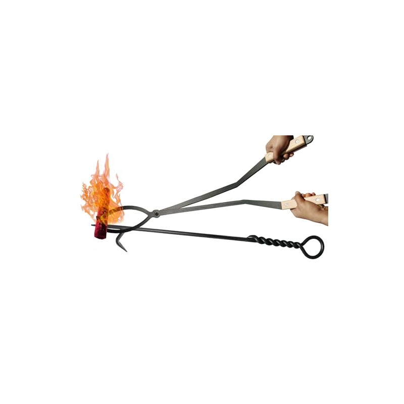 Fireplace Tongs and Poker Set (Fireplace Tongs & Poker)