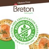 Breton Crackers, Gluten Free Herb & Garlic, Pack of 3