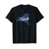 Pulaski New York NY Map T-Shirt