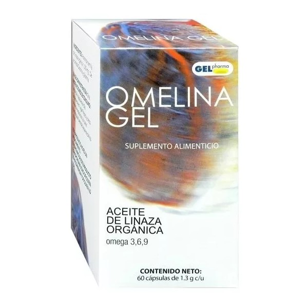 Gelpharma Omelina Gel Omega 3,6,9 Aceite De Linaza C/60 Caps