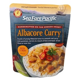 Sea Fare Pacific Albacore Curry, Red, 9 Ounce (Pack of 8)