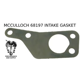 PERFORMANCE SAW SUPPLY MCCULLOCH INTAKE GASKET 68197, 110, 120, 130, 140, MINI MAC