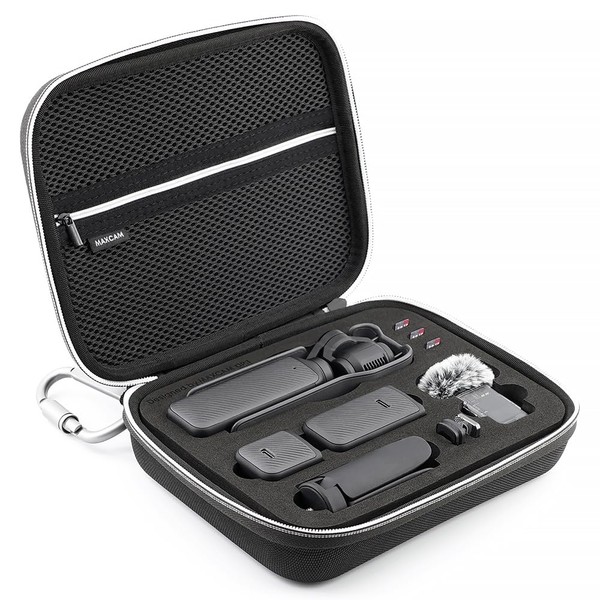 MAXCAM Carrying Medium Case Compatible with Osmo Pocket 3 Creator