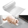 Carpet Protector for Pets, Transparent Non-slip Doorway Plastic Guard Carpet,