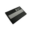 Austria AUT Suppressed Flag Airsoft PVC Velcro Patch (Black)