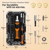 IRONCUBE Ratcheting Screwdriver Set: 56-Piece Magnetic Multi Bits Tool Kit