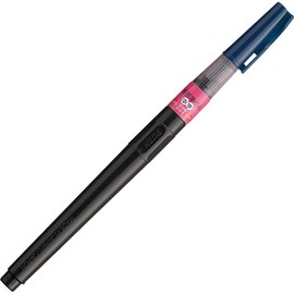 Kuretake KG208-10 Brush Pen, Blue Ink Brush Pen, Medium Point