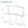 30-Slot Acrylic Pen & Makeup Brush Organizer Holder - 2