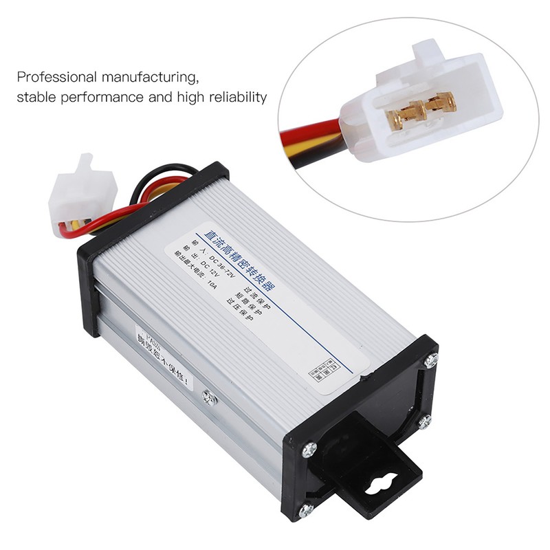 36V‑72V Electric Bike Direct Current High Precision Convertor Converter Accessory