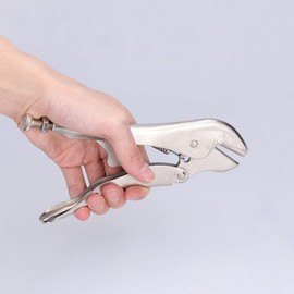 Vise Grips & Locking Pliers Locking Pliers Pinch Off Tool, 7mm Pipe Sealing Lock Tool 45 Steel Clamping Fitting Pinch Off Locking Pliers