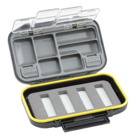 Dr. Slick Small Waterproof Fly Box w/ Fly Compartments and Ripple Foam