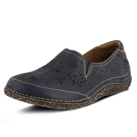 Spring Step L`Artiste Women's Libora Slip-On Shoe Navy EU 38 / US 7.5-8