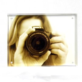 Acrylic Photo Frame 6x4 20mm thick acrylic