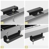 Anbte 16PCS Solar Panel Mounting Z Brackets, Aluminum Solar Panel