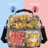 FlowFly Double Layer Cooler Insulated Lunch Bag Adult Lunch Box