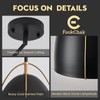 FookChak Black Dome Pendant Light 10in Kitchen Island Pendant Lighting