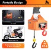CNCEST 3 in 1 Electric Hoist Winch, with Portable Handle