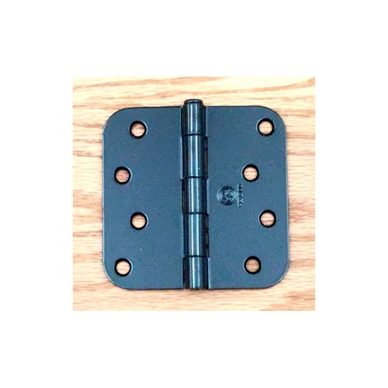 Penrod Door Hinges, Black Prime 4 Inch with 5/8 Inch