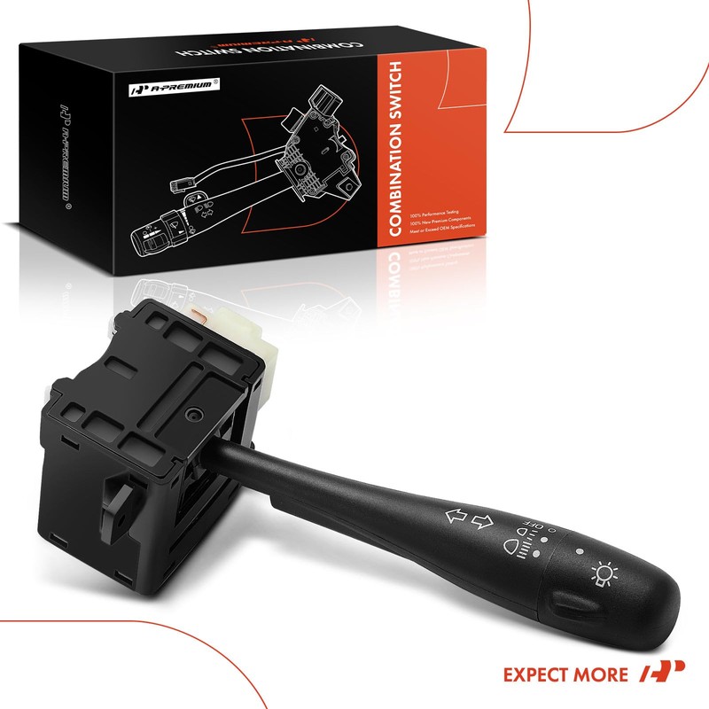 A-Premium Turn Signal Switch, Headlight Dimmer Multifunction Switch Compatible with