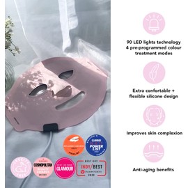 SENSSE Professional LED Mask | Soft & Flexible High Grade Silicon For Safe and Comfortable Use For Any Face Shape