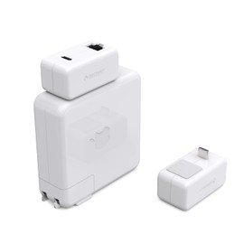 PULWTOP USB C Ethernet Adapter for 10/100/1000Mbps with USB C Male PD 3.0 100W Type-C Network Adapter Compatible with Macbook Pro/Air Laptops