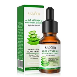 Vitamin C Aloe essence, Liquid Moisturiser,Brighten skin tone, fade fine lines, moisturize and moisturize essence (Vitamin C Aloe essence 15ml)