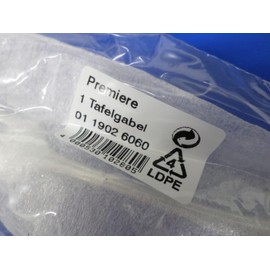 WMF 2 - PREMIERE by WMF Flatware Glossy Pointed Tip 90 Silverplate DINNER FORKS