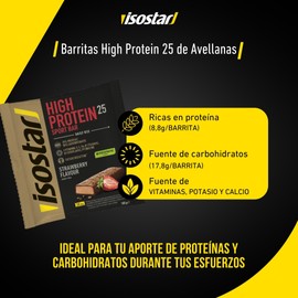 ISOSTAR Power High Protein Riegel Erdbeer, 105 g (3x35g)